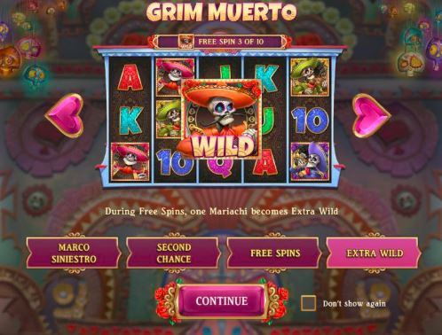 Play Grim Muerto and be a big winner