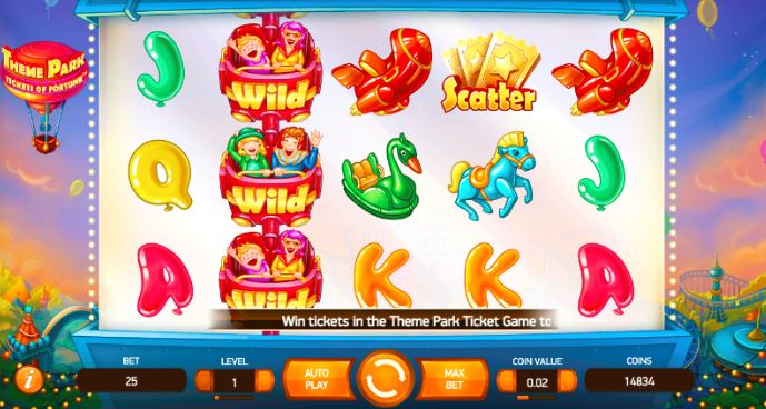 theme park: tickets of fortune slot review
